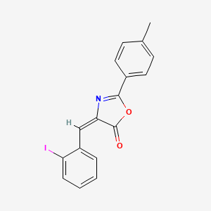 4-(2-iodobenzylidene)-2-(4-methylphenyl)-1,3-oxazol-5(4H)-one