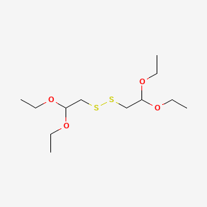 B1337495 Bis(2,2-diethoxyethyl) Disulfide CAS No. 76505-71-0
