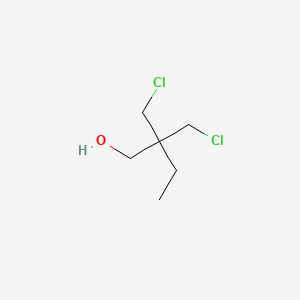 molecular formula C6H12Cl2O B1337499 2,2-Bis(chloromethyl)butan-1-ol CAS No. 5381-54-4