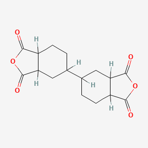 B1337536 Dodecahydro-[5,5'-biisobenzofuran]-1,1',3,3'-tetraone CAS No. 122640-83-9