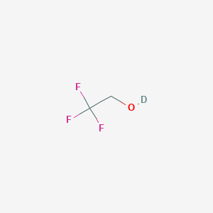 molecular formula C2H3F3O B1337541 2,2,2-三氟乙(醇-d) CAS No. 77568-66-2