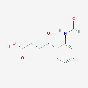 molecular formula C11H11NO4 B1337549 4-(2-甲酰氨基苯基)-4-氧代丁酸 CAS No. 35402-54-1