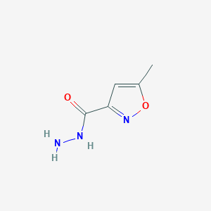 B133756 5-Methylisoxazole-3-carbohydrazide CAS No. 62438-03-3