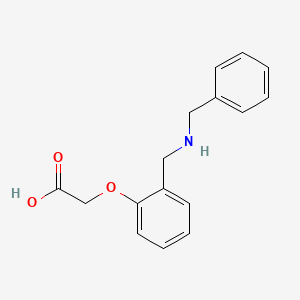 {2-[(Benzylamino)methyl]phenoxy}acetic acid