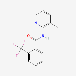 N-(3-methyl-2-pyridinyl)-2-(trifluoromethyl)benzamide