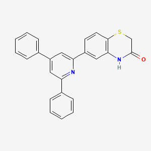 6-(4,6-diphenyl-2-pyridinyl)-2H-1,4-benzothiazin-3(4H)-one