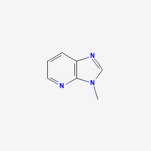 molecular formula C7H7N3 B1337592 3-甲基-3H-咪唑并[4,5-b]吡啶 CAS No. 6688-61-5