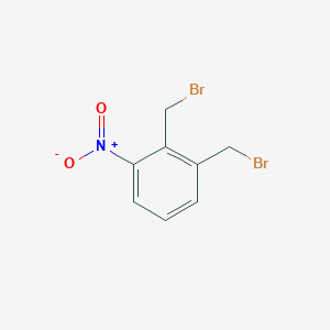 molecular formula C8H7Br2NO2 B1337603 1,2-双(溴甲基)-3-硝基苯 CAS No. 66126-16-7
