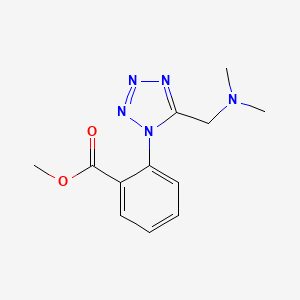 methyl 2-{5-[(dimethylamino)methyl]-1H-tetraazol-1-yl}benzoate