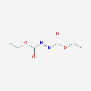molecular formula C₆H₁₀N₂O₄ B133762 Diethyl azodicarboxylate CAS No. 1972-28-7