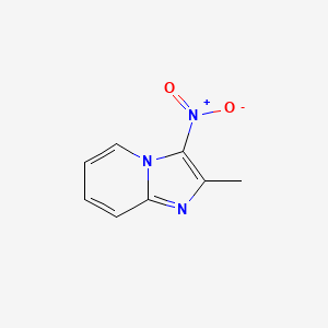 molecular formula C8H7N3O2 B1337626 2-甲基-3-硝基咪唑并[1,2-a]吡啶 CAS No. 34165-09-8