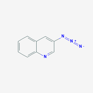 molecular formula C9H6N4 B1337642 3-Azidoquinoline CAS No. 14213-02-6