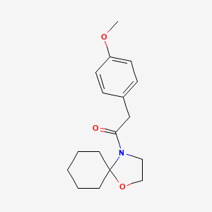 4-[(4-Methoxyphenyl)acetyl]-1-oxa-4-azaspiro[4.5]decane