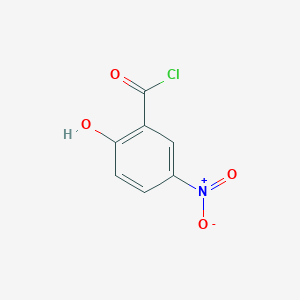 molecular formula C7H4ClNO4 B1337660 2-羟基-5-硝基苯甲酰氯 CAS No. 3223-20-9
