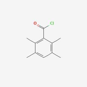molecular formula C11H13ClO B1337666 2,3,5,6-四甲基苯甲酰氯 CAS No. 67075-69-8