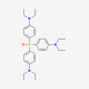 N-(4-{bis[4-(diethylamino)phenyl]phosphoryl}phenyl)-N,N-diethylamine