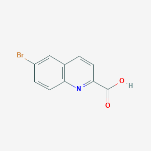 B1337671 6-Bromoquinoline-2-carboxylic acid CAS No. 65148-10-9