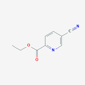 molecular formula C9H8N2O2 B1337683 5-氰基吡啶甲酸乙酯 CAS No. 41051-03-0
