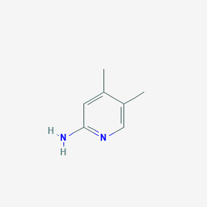 molecular formula C7H10N2 B1337687 4,5-二甲基吡啶-2-胺 CAS No. 57963-11-8