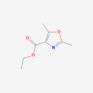 molecular formula C8H11NO3 B1337731 2,5-二甲基-1,3-噁唑-4-羧酸乙酯 CAS No. 23000-15-9