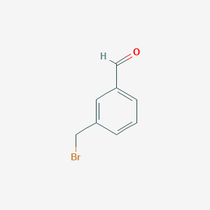 molecular formula C8H7BrO B1337732 3-(溴甲基)苯甲醛 CAS No. 82072-23-9