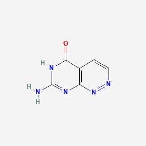 7-Aminopyrimido[4,5-c]pyridazin-5-ol