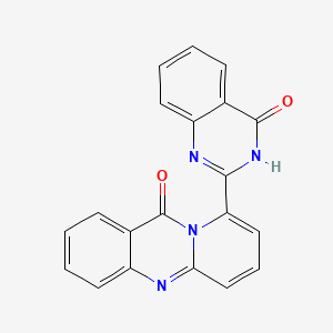 9-(4-oxo-1H-quinazolin-2-yl)pyrido[2,1-b]quinazolin-11-one