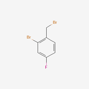 B1337761 2-Bromo-4-fluorobenzyl bromide CAS No. 61150-57-0
