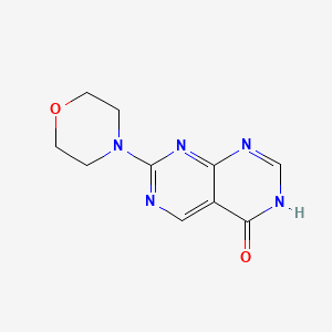 molecular formula C10H11N5O2 B13377848 7-(4-morpholinyl)pyrimido[4,5-d]pyrimidin-4(3H)-one 