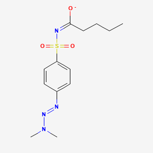 (1E)-N-[4-(dimethylaminodiazenyl)phenyl]sulfonylpentanimidate