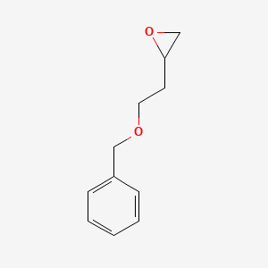 molecular formula C11H14O2 B1337799 2-[2-(苄氧基)乙基]环氧乙烷 CAS No. 94426-72-9