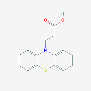 B133780 3-(10H-Phenothiazin-10-yl)propanoic acid CAS No. 362-03-8