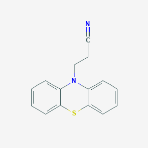 molecular formula C15H12N2S B133782 10-(2-氰乙基)吩噻嗪 CAS No. 1698-80-2
