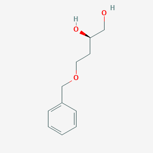 molecular formula C11H16O3 B1337821 (R)-4-苄氧基-1,2-丁二醇 CAS No. 86990-91-2