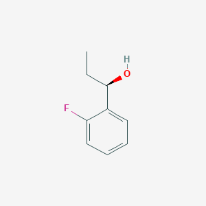B133783 Benzenemethanol, alpha-ethyl-2-fluoro-, (alphaR)-(9CI) CAS No. 156712-37-7