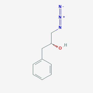 molecular formula C9H11N3O B1337831 (R)-1-叠氮-3-苯基-2-丙醇 CAS No. 112009-62-8