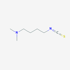 B1337833 4-Isothiocyanato-N,N-dimethylbutan-1-amine CAS No. 507231-28-9