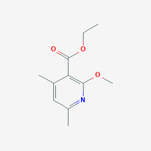 molecular formula C11H15NO3 B1337835 2-甲氧基-4,6-二甲基烟酸乙酯 CAS No. 112463-87-3