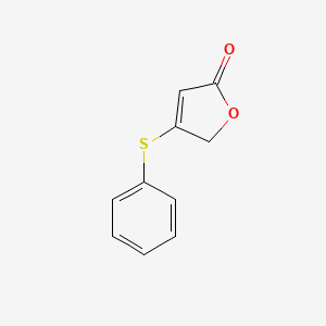 molecular formula C10H8O2S B1337884 4-(苯硫基)-2(5H)-呋喃酮 CAS No. 57061-30-0