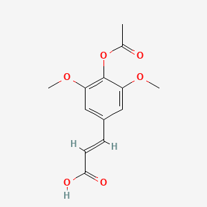 B1337888 Sinapic acid acetate CAS No. 90985-68-5