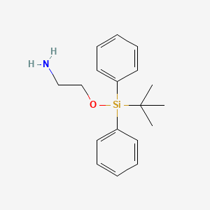 B1337889 2-(t-Butyldiphenylsilyloxy)ethylamine CAS No. 91578-89-1