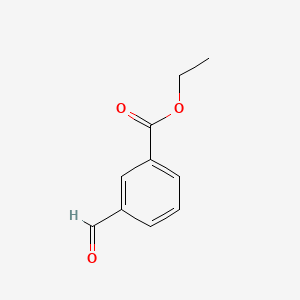 molecular formula C10H10O3 B1337921 Ethyl 3-formylbenzoate CAS No. 33745-47-0