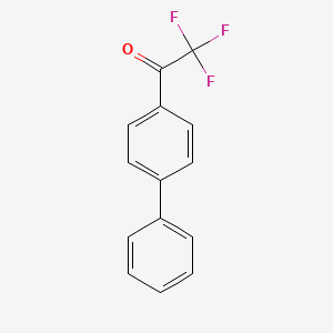 molecular formula C14H9F3O B1337924 4'-Phenyl-2,2,2-trifluoroacetophenone CAS No. 2369-31-5