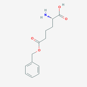 molecular formula C13H17NO4 B1337925 (S)-2-Amino-6-(benzyloxy)-6-oxohexanoic acid CAS No. 38658-15-0