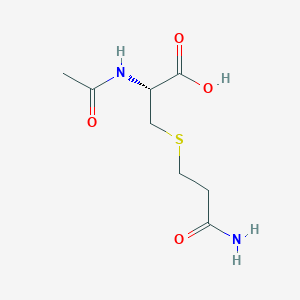 B133793 N-Acetyl-S-(2-carbamoylethyl)-L-cysteine CAS No. 81690-92-8