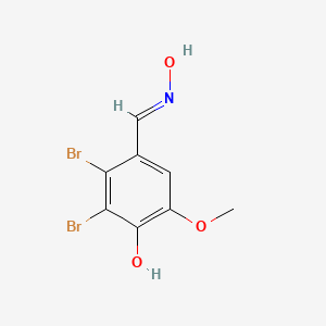 2,3-Dibromo-4-hydroxy-5-methoxybenzaldehyde oxime