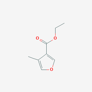 molecular formula C8H10O3 B133795 4-甲基呋喃-3-羧酸乙酯 CAS No. 154222-96-5