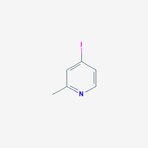 molecular formula C6H6IN B1337970 4-碘-2-甲基吡啶 CAS No. 22282-65-1