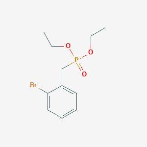 molecular formula C11H16BrO3P B1337983 2-溴苄基膦酸二乙酯 CAS No. 63909-55-7
