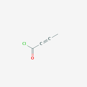 molecular formula C4H3ClO B1337992 2-丁炔酰氯 CAS No. 39753-54-3